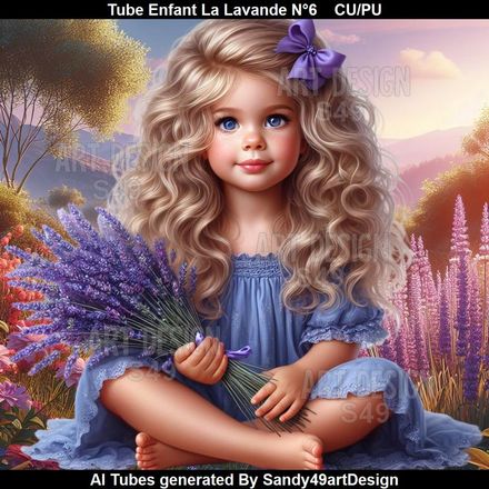 SAD - Tube Enfant La Lavande N°6