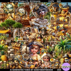 SAD - Pack Les Pirates N°3