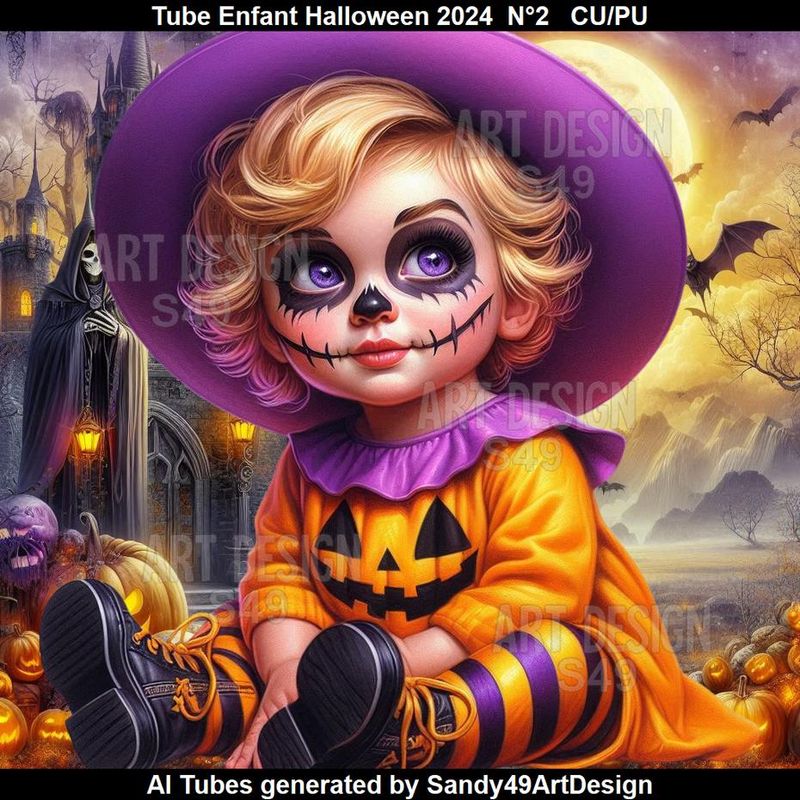 SAD - Tube Enfant Halloween 2024  N°2