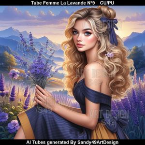 SAD - Tube Femme La Lavande N°9