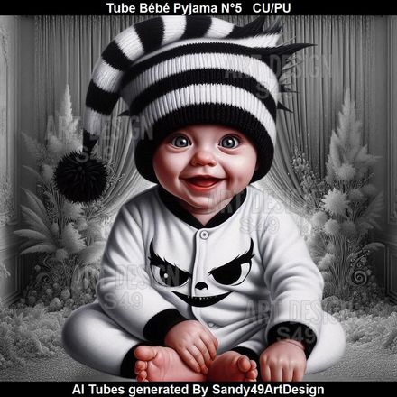 SAD - Tube Bébé Pyjama N°5
