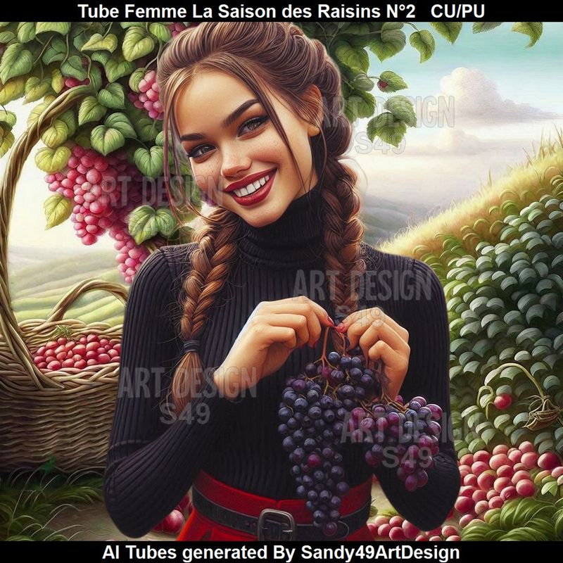 SAD - Tube Femme La Saison des Raisins N°2