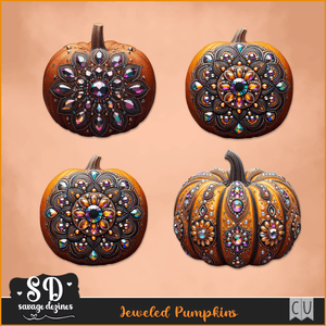 SD - AI CU Jeweled Pumpkins