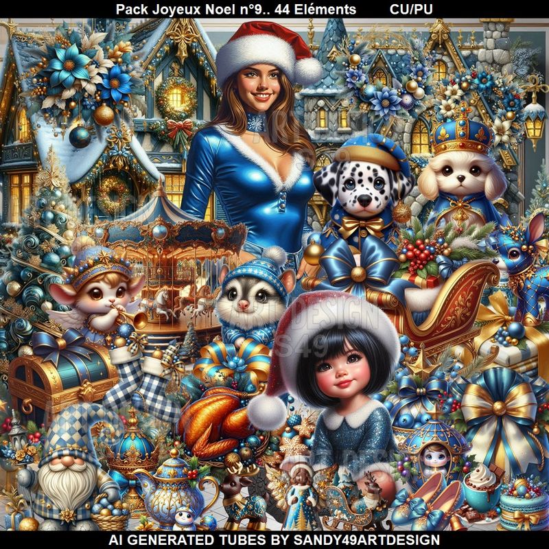 SAD - Pack Joyeux Noel 2024  N°9