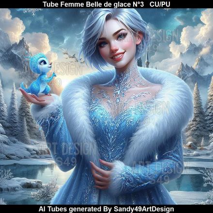 SAD - Tube Femme Belle de glace N°3