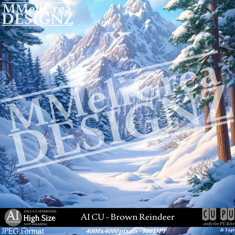 MMD - AI - CU Brown Reindeer