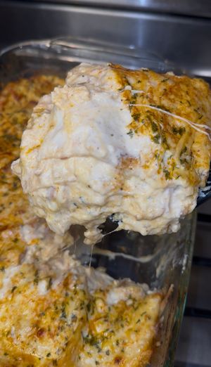 Cajun Chicken Alfredo Lasagna
