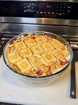 Strawberry Banana Pudding