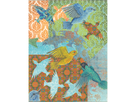 Across the Crowded Sky Fine Art Print