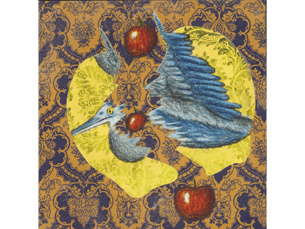 Heron One fine art giclee print