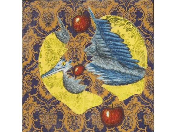 Heron One fine art giclee print