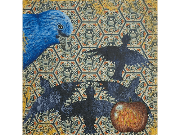 Royal Bluebird fine art print