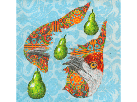 Crane fine art giclee print