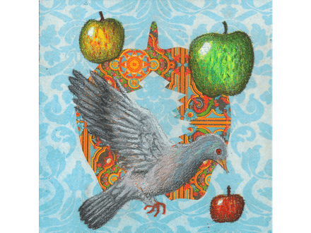 Pigeon fine art giclee print