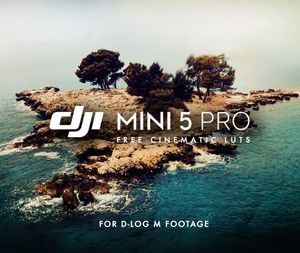 Dji Mini 5 Pro | Free CINEMATIC LUTs