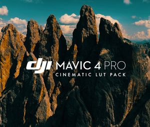 DJI MAVIC 4 PRO | Cinematic LUT PACK for D LOG 10Bit footage