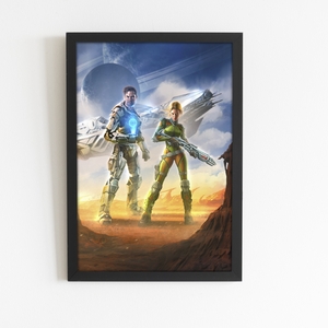 Renegade Star 2 Framed Matte Poster