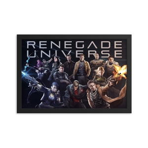 Renegade Universe Framed Matte Poster