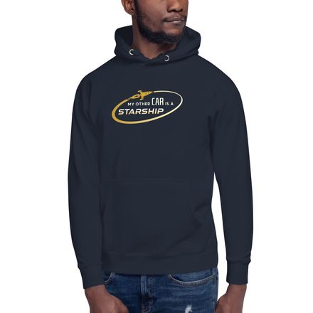 &quot;My other car is a Starship&quot; Unisex Hoodie