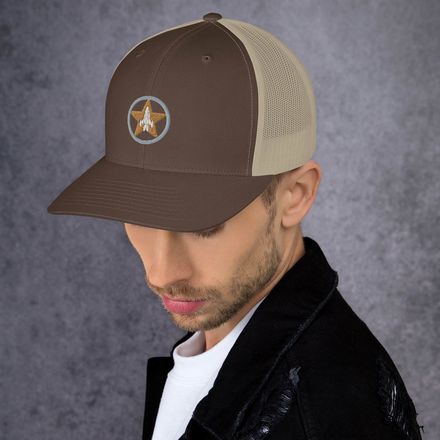 Backyard Starship Trucker Hat