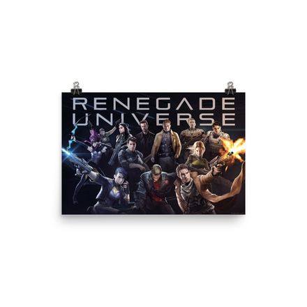 Renegade Universe Matte Poster