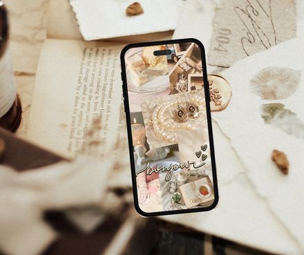 fond ecran iphone vintage 