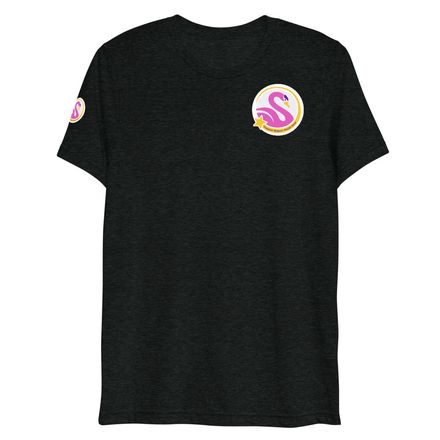 iSWANs Logo Unisex T-Shirt, Logo on front and sleeve, 5 Colors