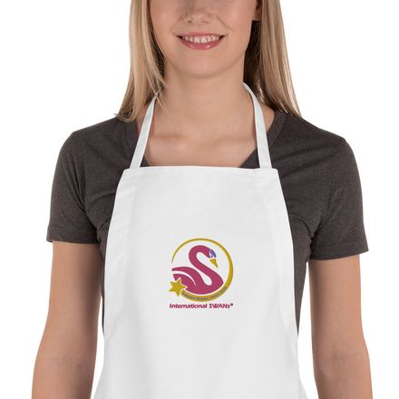 Apron Embroidered with iSWANs Logo 