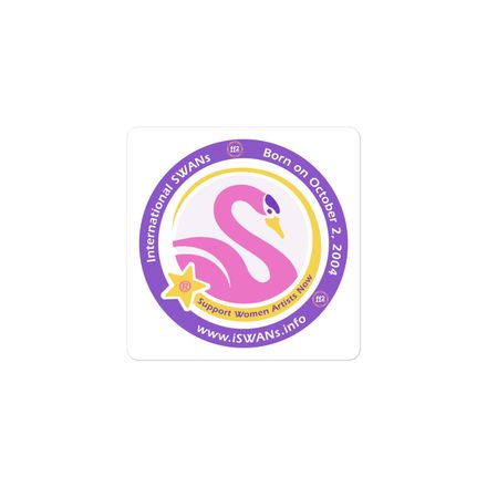 iSWANs Logo Sticker