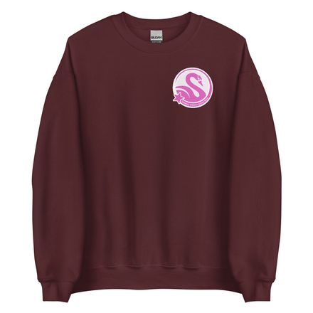 Long Sleeve Crewneck WITASWAN Logo Sweatshirt, 2 Colors