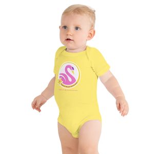 iSWANs Logo Baby Bodysuit
