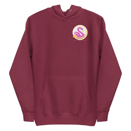 Unisex iSWANs Logo Premium Cotton Hoodie, 5 Colors