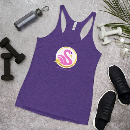 iSWANs Logo Women Racerback Tanktop