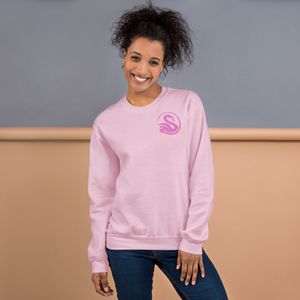 Long Sleeve Crewneck WITASWAN Logo Sweatshirt, 2 Colors