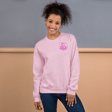 Long Sleeve Crewneck WITASWAN Logo Sweatshirt, 2 Colors