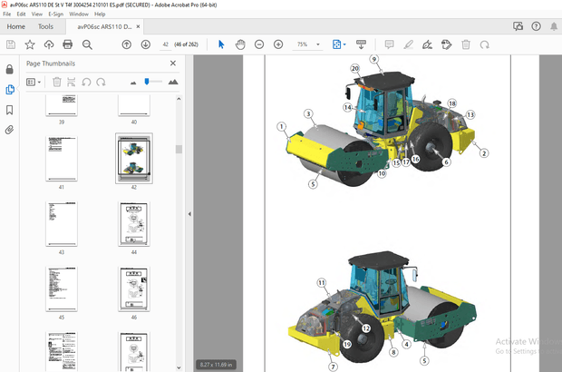 AMMANN ARS 110 MANUAL DE INSTRUCCIONES 3004254 - PDF DOWNLOAD