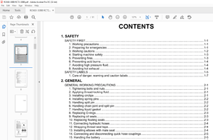 Kubota Rotary Mower RCK60-30BB RC72-30BB Workshop Manual – PDF DOWNLOAD