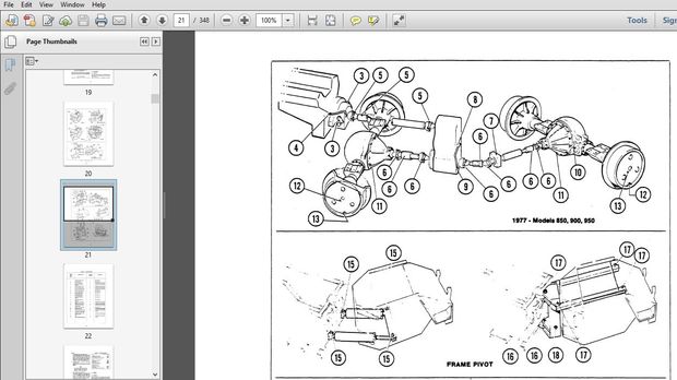New Holland Versatile Series 2 Tractors 700 750 800 825 850 900 &amp; 950 Service Manual (40070060) – NH