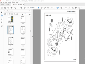 Ammann ARP 95 Tandemový Válec Dílenská Příručka (3031328) PDF