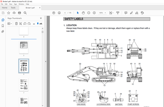Hyundai R210LC-7 Crawler Excavator Operator’s Manual 2023 – PDF DOWNLOAD