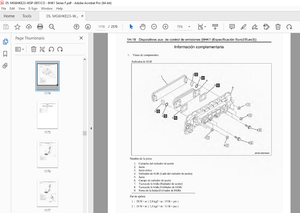 Isuzu 6HK1 de especification Euro2 Euro3 Motor 2008-2014MY F&amp;G Series Manual de Taller - PDF 