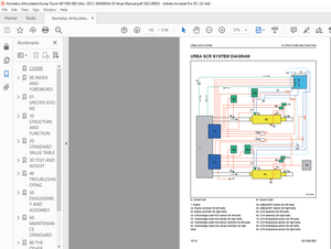 Komatsu HD1500-8E0 Dump Truck Shop Manual SEN06836-05 – PDF DOWNLOAD