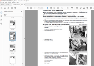Komatsu PC228USLC-11 Hydraulic Excavator Repair Service Manual EENBM00101 -  PDF DOWNLOAD