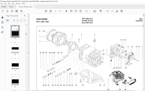 KRAMER Allrad Wheel loader 480 Spare Parts List Manual – PDF DOWNLOAD