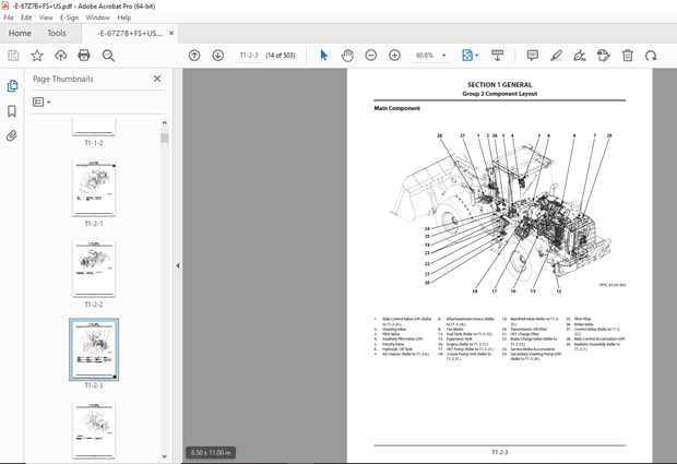 KCM67Z7B Wheel Loader(General Information Function &amp; Structure)CUMMINS QSB4.5 Engine PartsManual PDF