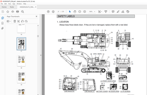 Hyundai HX500LT3 HX520LT3 Crawler Excavator Operator’s Manual 2023 – PDF DOWNLOAD