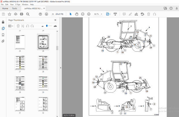 AMMANN ARS 50 MANUEL D&#x27;UTILISATION 3045882 - PDF