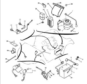 Yamaha G16ap G16ar Jn61 Golf Cart Parts Manual Catalog – PDF DOWNLOAD