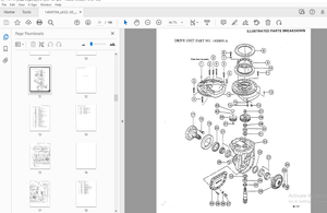 Drexel SLT22/30 Swingmast lift Truck Parts Manual_1404704 (Section 8) – PDF DOWNLOAD