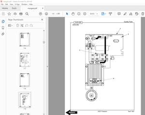 BT Prime-Mover PMX/QMX Electric Low Lift Pallet Truck Master Parts Manual - PDF DOWNLOAD 